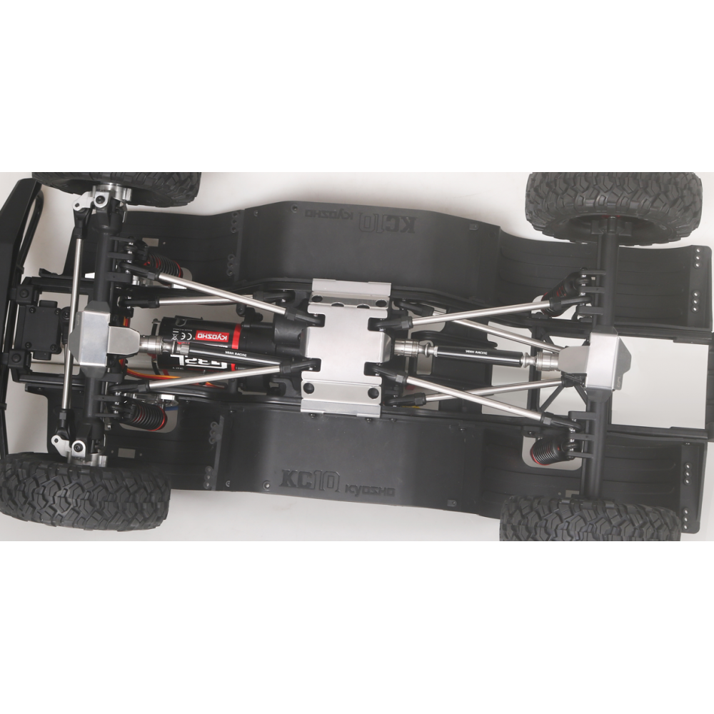 Yeah Racing Giunti cardanici centrali in alluminio e acciaio (2 pezzi) Kyosho KC10 KYKC-002BK