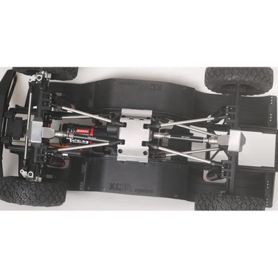 Yeah Racing Articulaciones cardán centrales de aluminio y acero (2 uds.) Kyosho KC10 KYKC-002BK