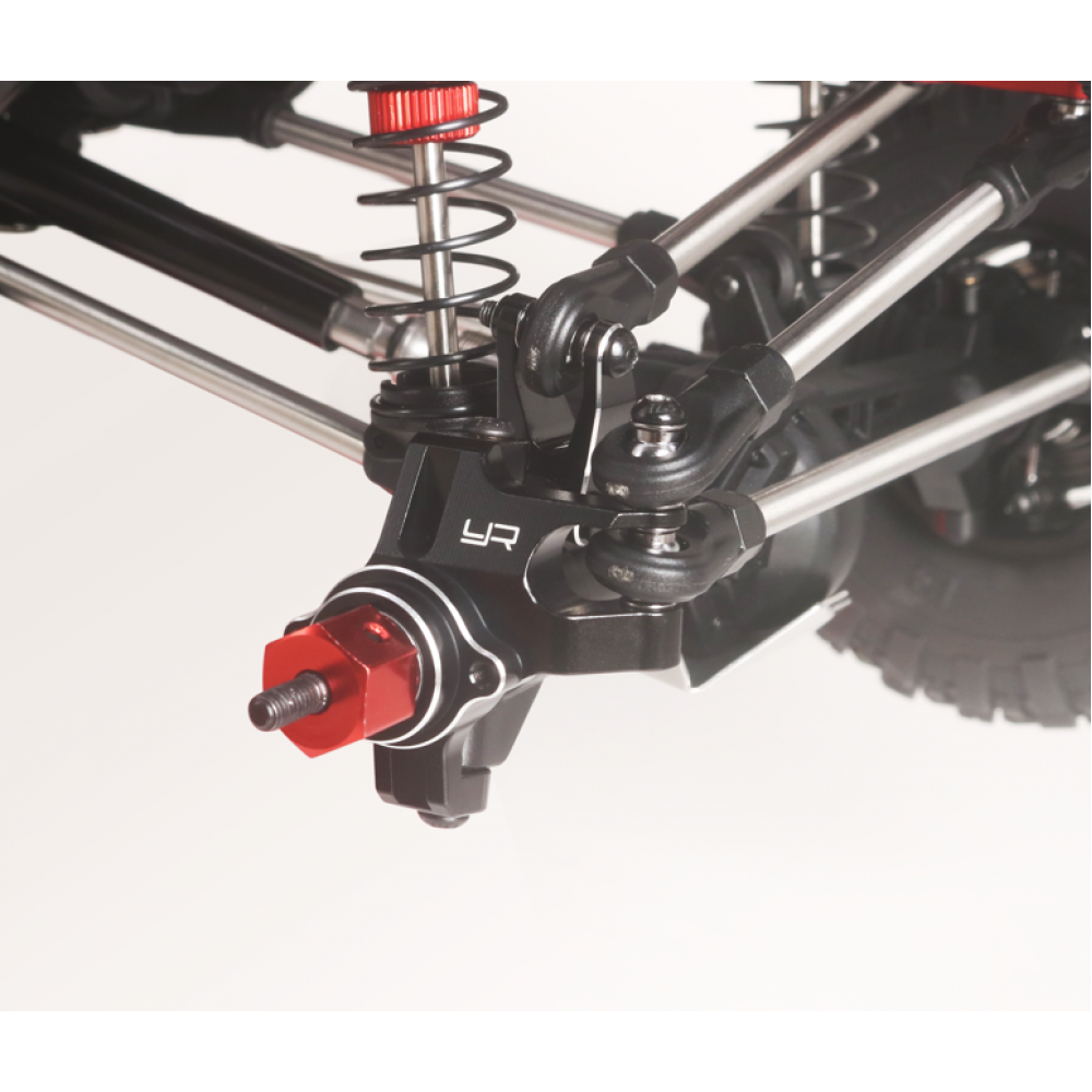 Yeah Racing Fusées Avant Alu (x2) Kyosho KC10 KYKC-003BK