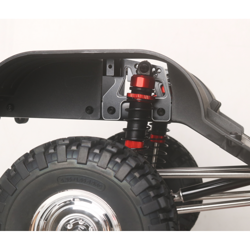 Yeah Racing Supports d'Amortisseurs Alu (x4) Kyosho KC10 KYKC-004BK
