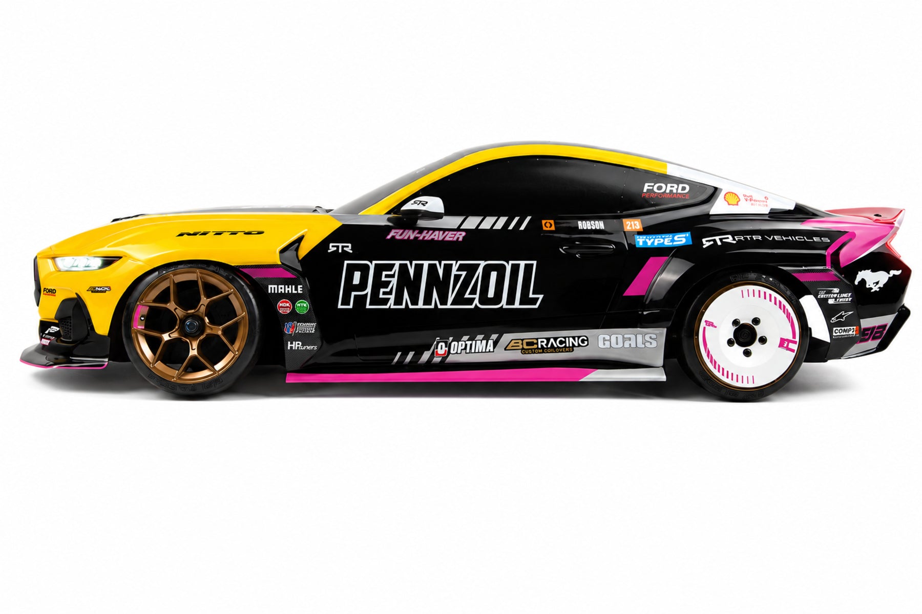 HPI Stage-D10 Drift Ford Mustang RTR Spec-5 FD Ben Hobson RTR 161008
