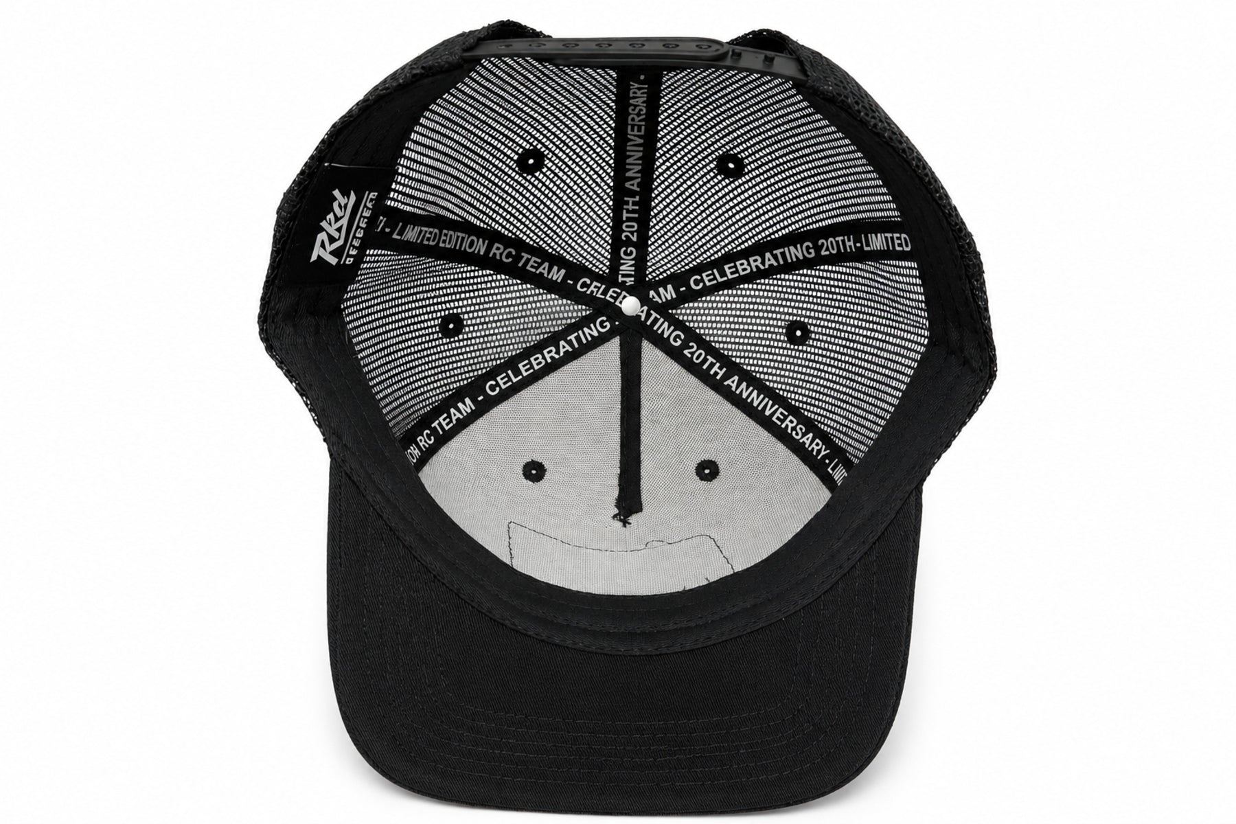 RC Team Casquette Trucker Noire 20th