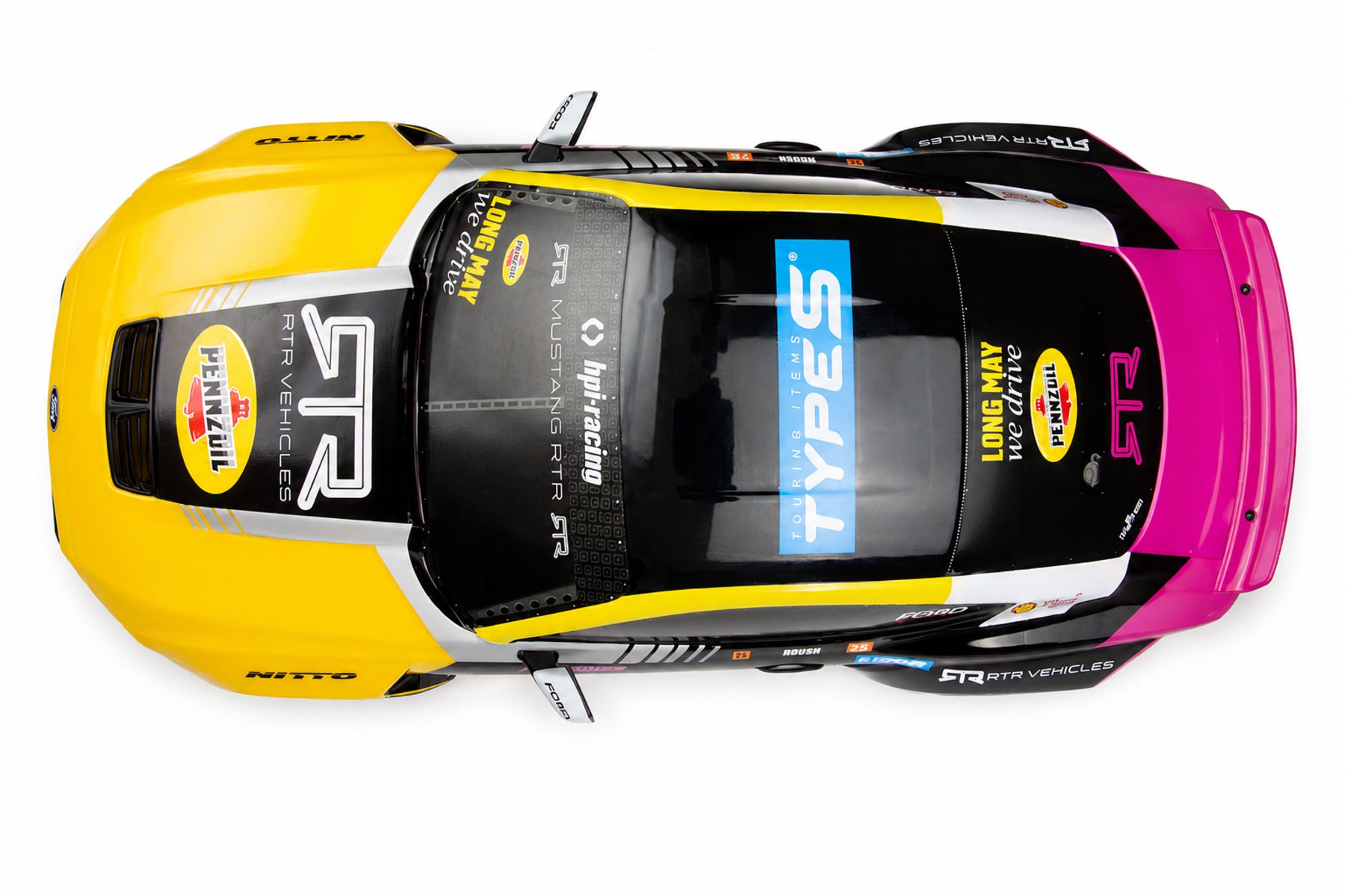 HPI Stage-D10 Drift Ford Mustang RTR Spec-5 FD Ben Hobson RTR 161008