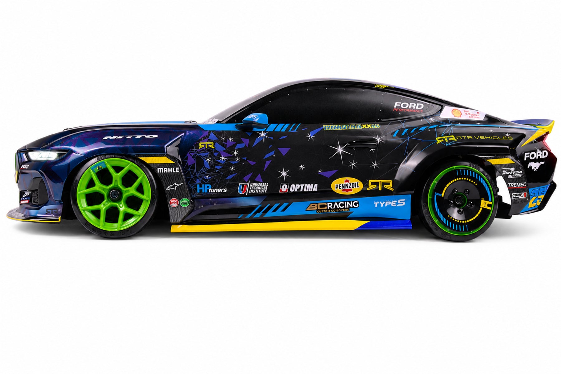 HPI Stage-D10 Drift Ford Mustang RTR Spec-5 FD Vaughn Gittin Jr RTR 161004