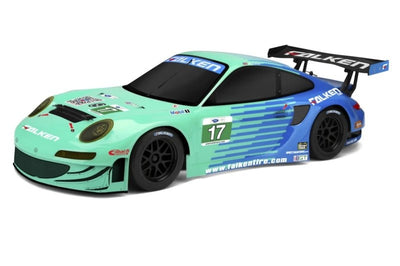 HPI RS4 Sport 3 Flux Porsche 911 GT3 RSR Falken RTR 160781