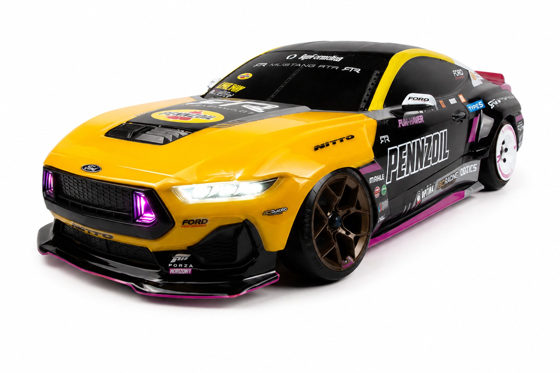 HPI Stage-D10 Drift Ford Mustang RTR Spec-5 FD Ben Hobson RTR 161008