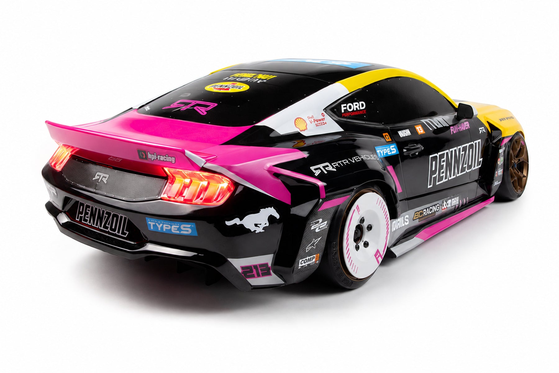 HPI Stage-D10 Drift Ford Mustang RTR Spec-5 FD Ben Hobson RTR 161008