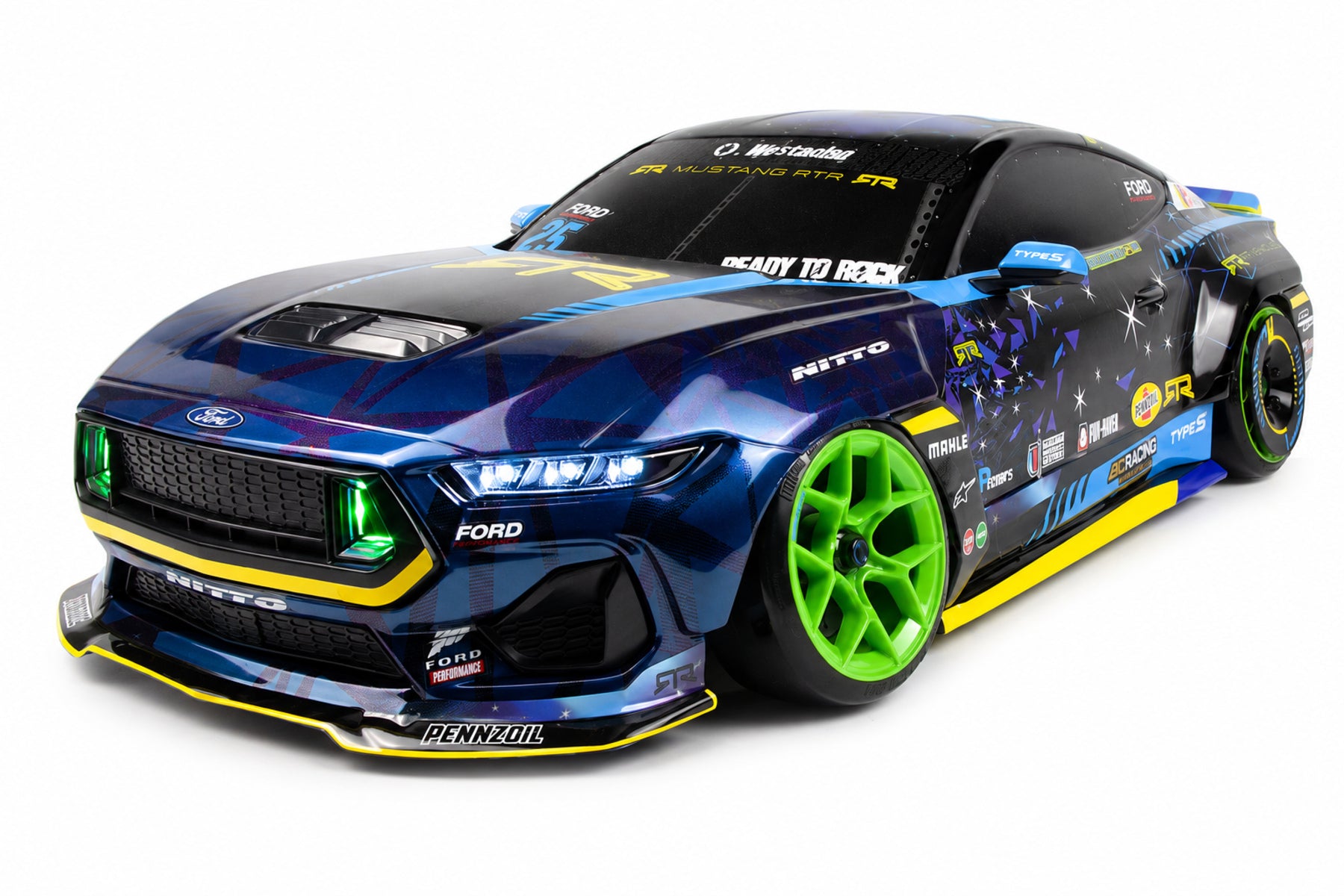 HPI Stage-D10 Drift Ford Mustang RTR Spec-5 FD Vaughn Gittin Jr RTR 161004