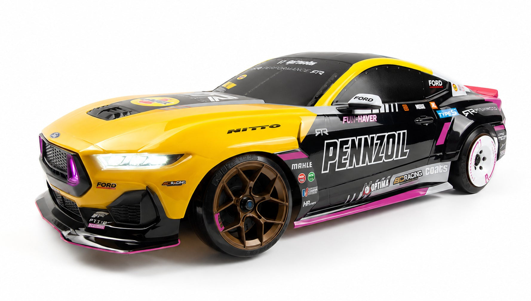 HPI Stage-D10 Drift Ford Mustang RTR Spec-5 FD Ben Hobson RTR 161008