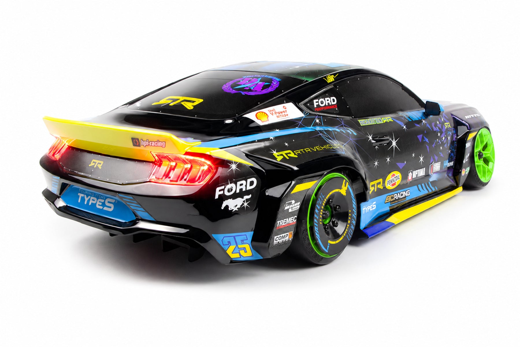 HPI Stage-D10 Drift Ford Mustang RTR Spec-5 FD Vaughn Gittin Jr RTR 161004