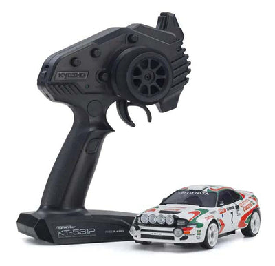 Kyosho Mini-Z AWD Toyota Celica Turbo 4WD No.7 WRC 1993 + KT531P RTR 32649JK