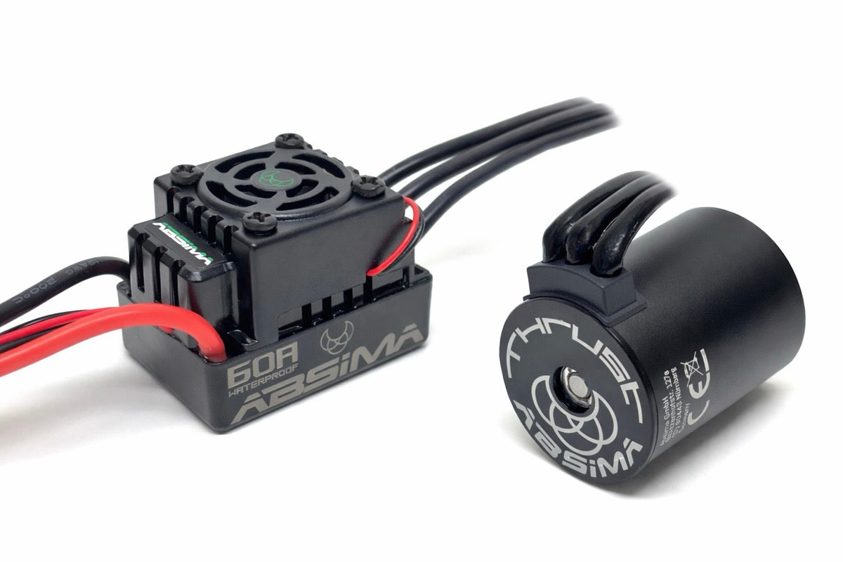 Absima Motor Brushless 3650 + ESC 60 A 1/10