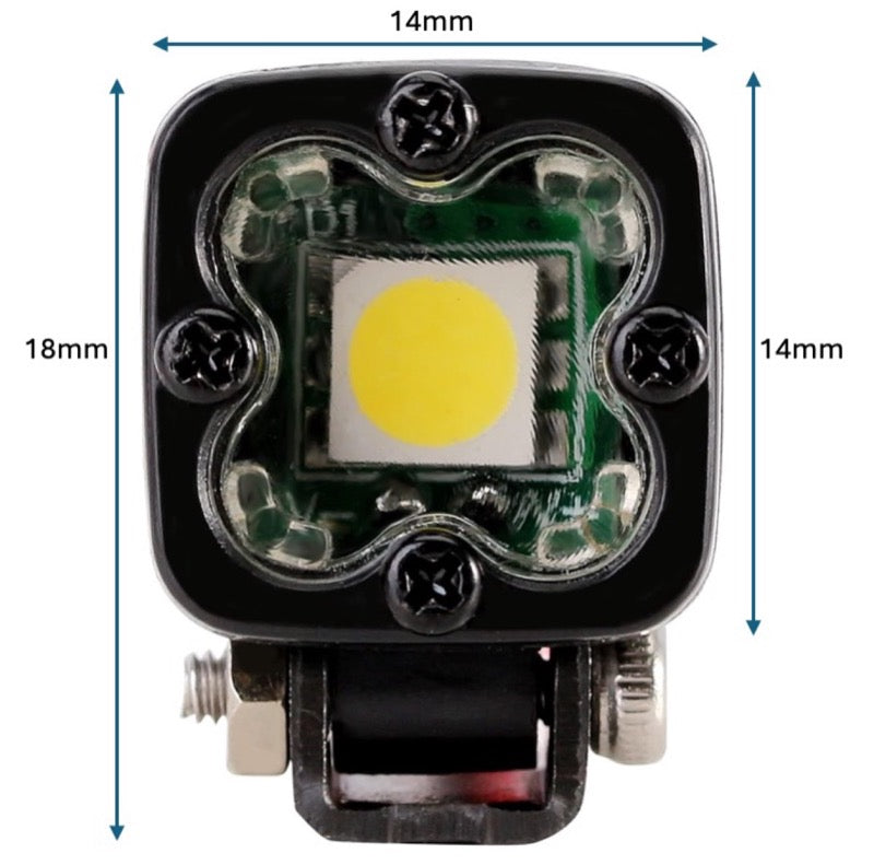 Absima Led longue portéé carré (x2) 2320038