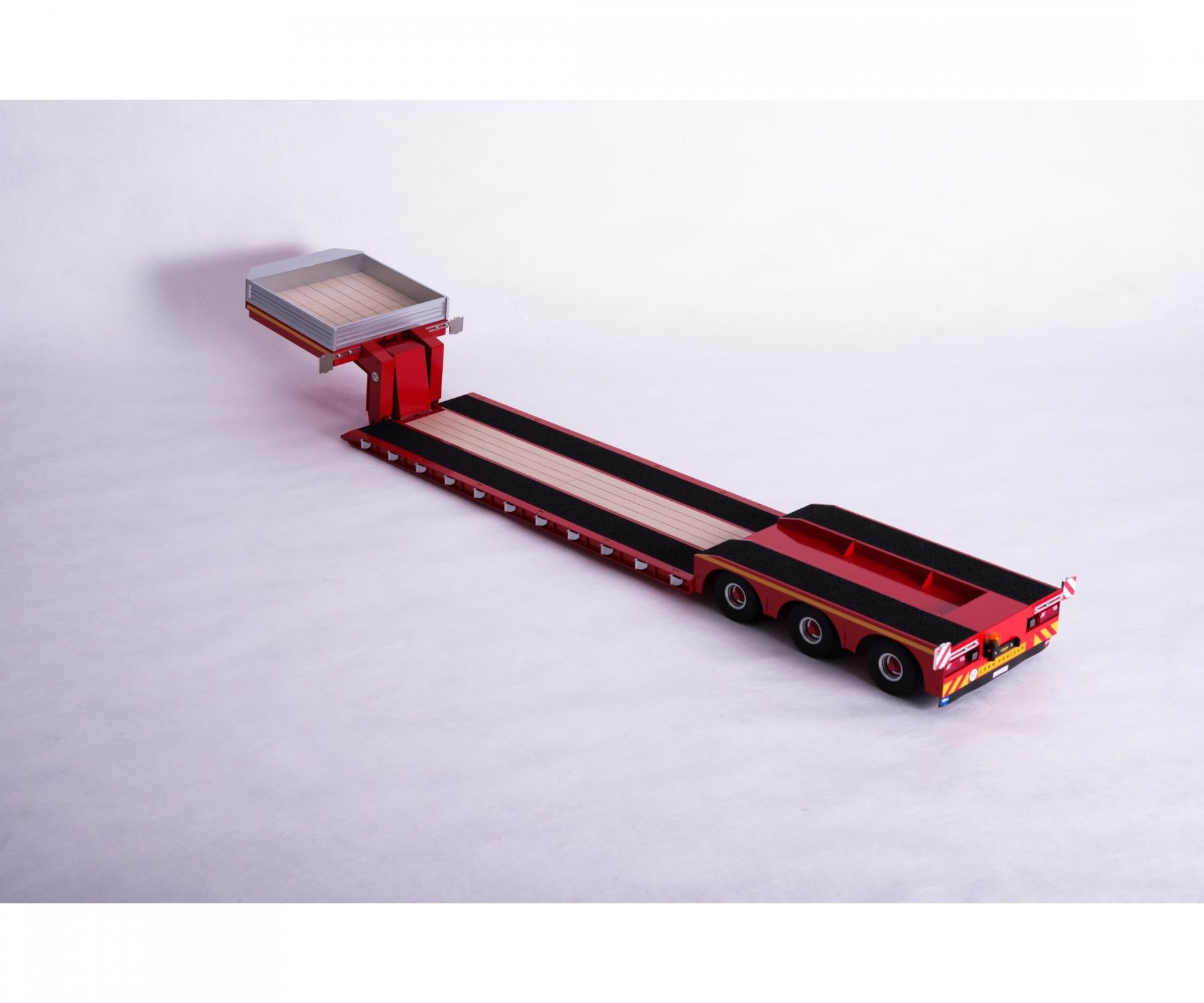 CARSON Zwanenhals 1/14 3-assige dieplader 5009077700