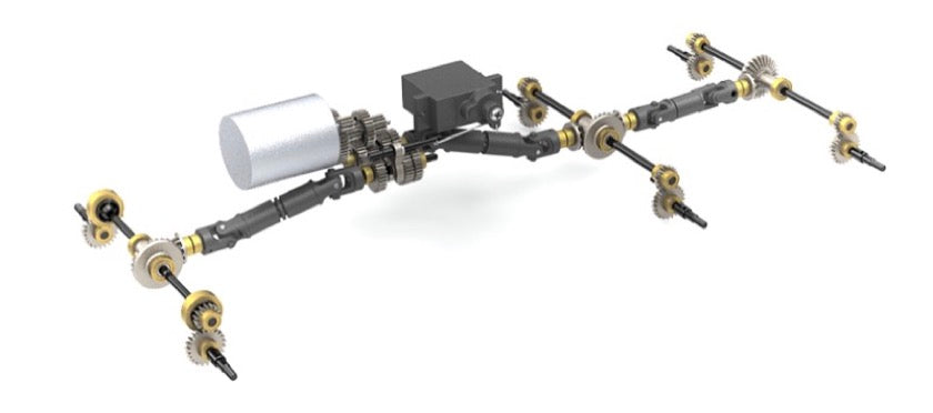 Absima Hobby Plus Mini Crawler CR-18P Arktos V1.5 6x6 1/18 RTR