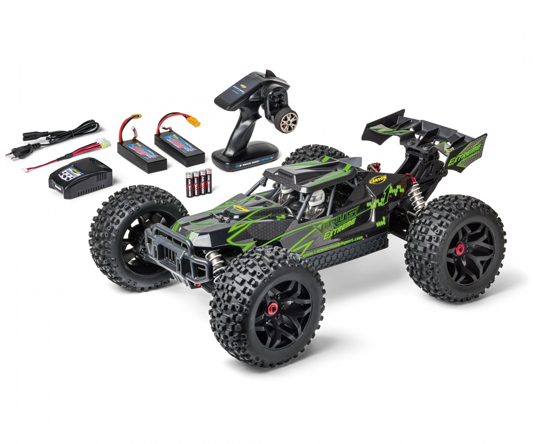 Carson Buggy 1/8 Virus Extreme 4S Brushless RTR