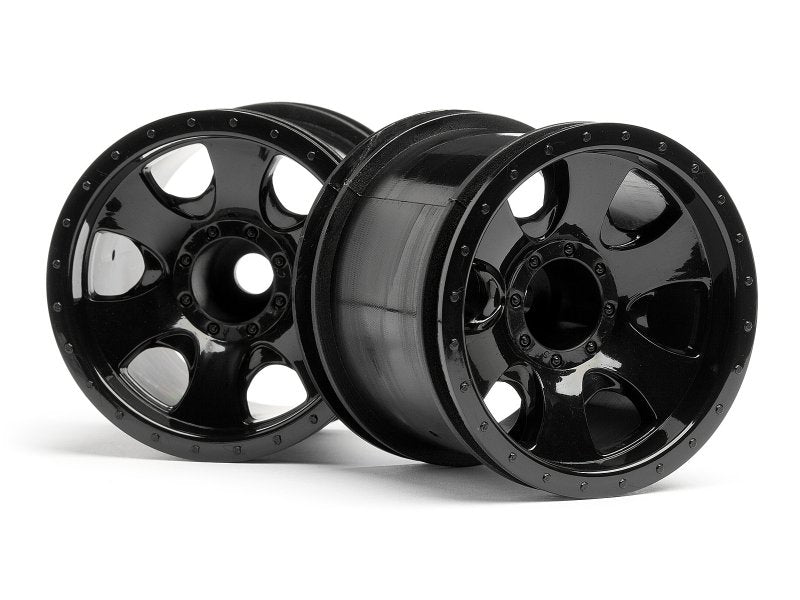 HPI 2.2 wiel glanzend zwart (x2) Firestorm 106724