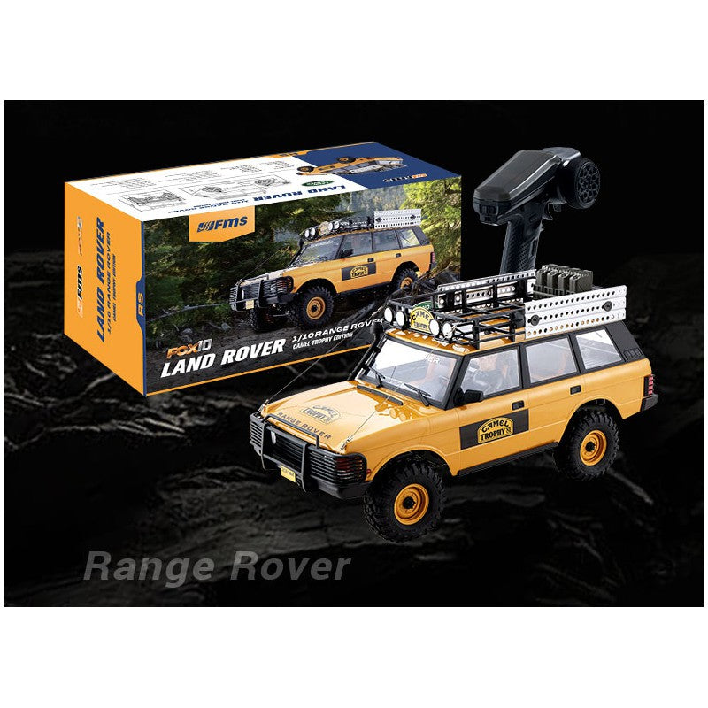 FMS Scale Land Rover Camel FCX10 RTR FMS11044RS-YL-SP