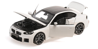 MiniChamps 2022 BMW M2 White 1/18 110023122