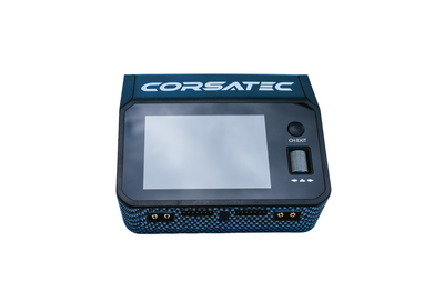 Corsatec Chargeur Lipo Dual Pro AC/DC + Cordon de Charge PK5 CT20001-C