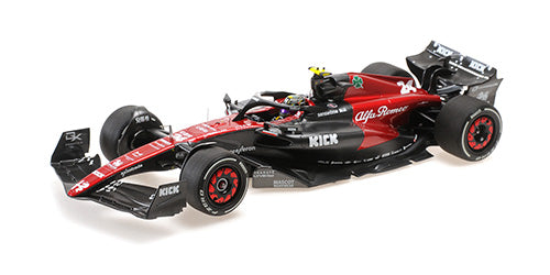 MiniChamps Alfa Romeo Ferrari C43 24 Guanyu Zhou F1 2023 117230124