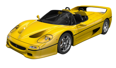 Pocher Diecast Ferrari F50 Giallo Modena HK63