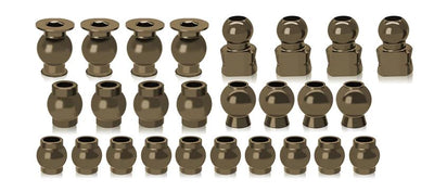 T-Work's Agama N1 TO-337-B Treated Ball Joint Set (26Pcs)
