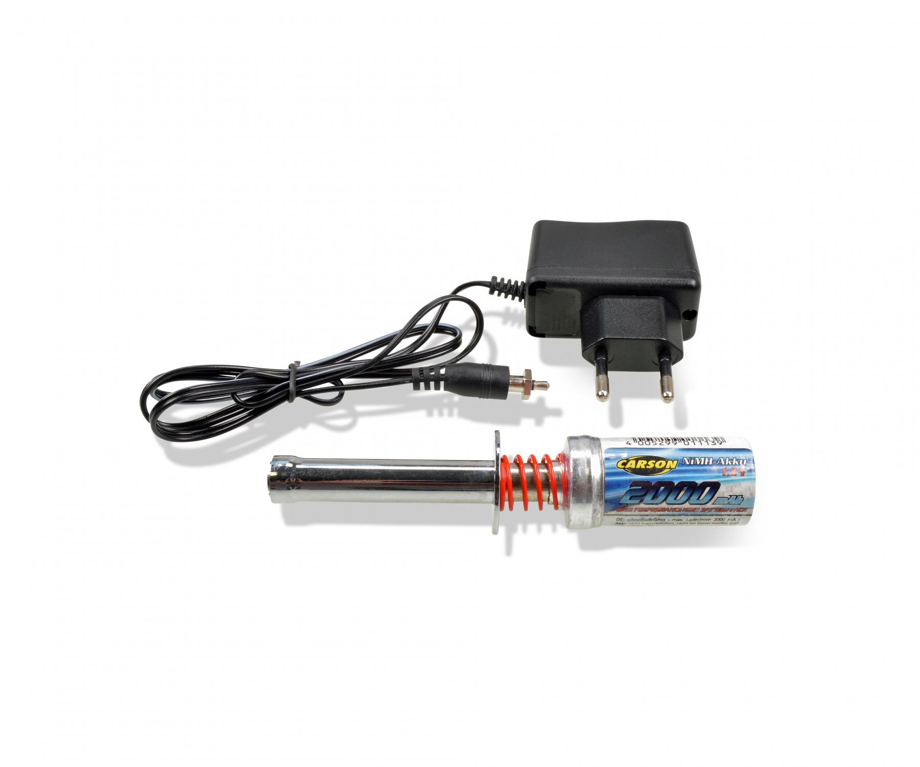 Carson Scaldacandela 1.2V 2000mah + caricatore 500905126