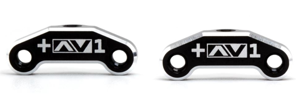 Avid Achsschenkelverbindung hinten Alu + 1mm (x2) RC10 B7 AV10146