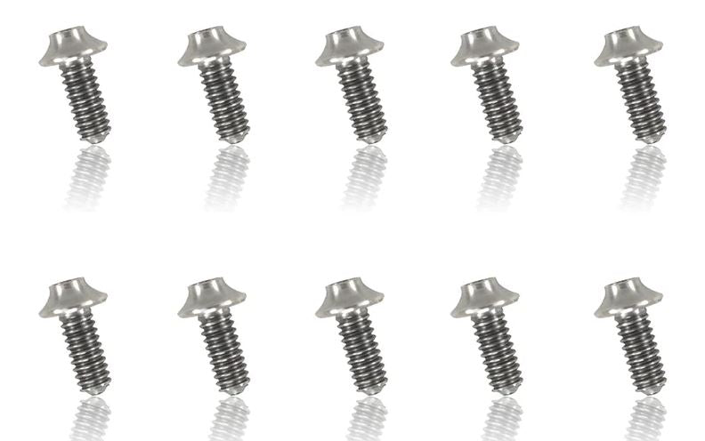 T-Work's Titanium UFO ruuvit 2x6mm (x10) TSS-206 U