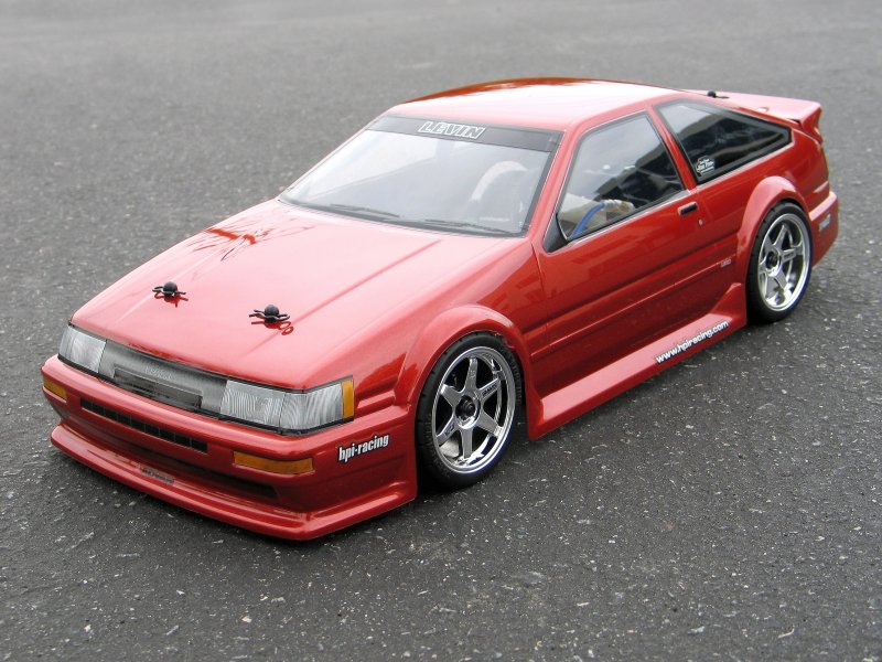 HPI Carrocería Toyota Levin AE86 190mm 17214