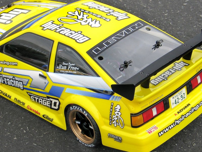 HPI Carrocería Toyota Levin AE86 190mm 17214