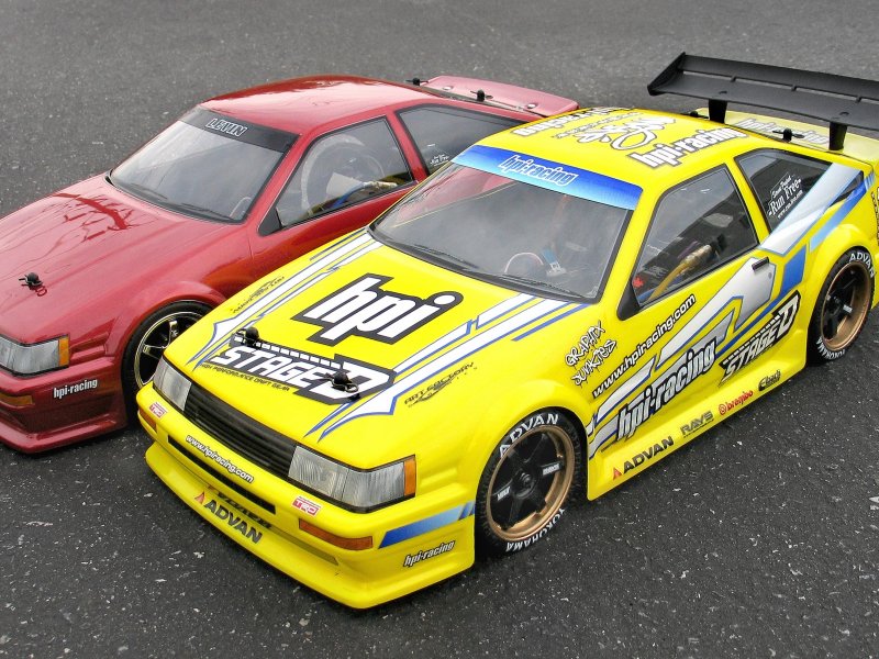 HPI Carrocería Toyota Levin AE86 190mm 17214