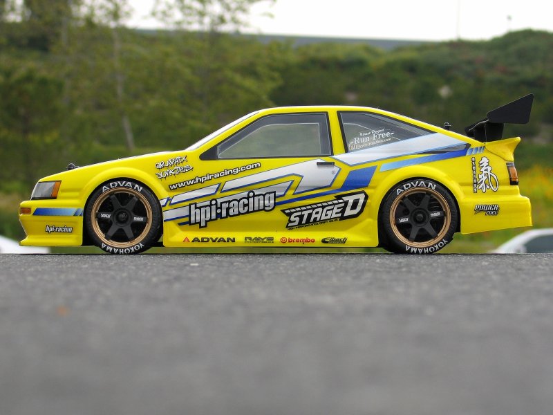 HPI Carrocería Toyota Levin AE86 190mm 17214