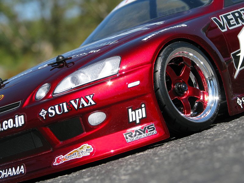HPI Carrocería Toyota Soarer Vertex Ridge 200mm 17524