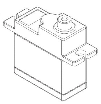 Absima Mini Servo 17g CR4.4 1231157