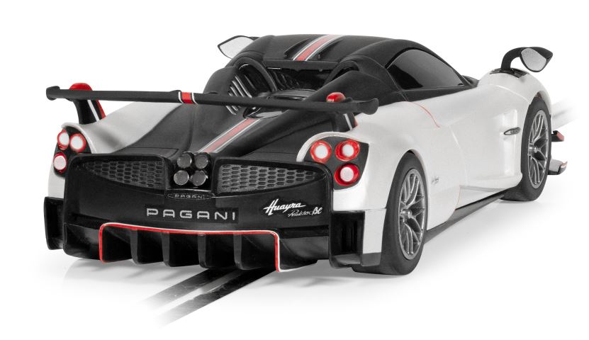Scalextric Voiture Pagani Huayra BC Roadster Grigio Montecarlo C4399