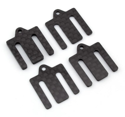 Avid Set Mittelkeile für Vorwärtsrollen (4St.) RC10 B7 AV10188