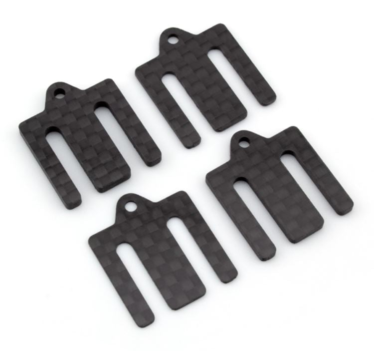 Avid Set Mittelkeile für Vorwärtsrollen (4St.) RC10 B7 AV10188
