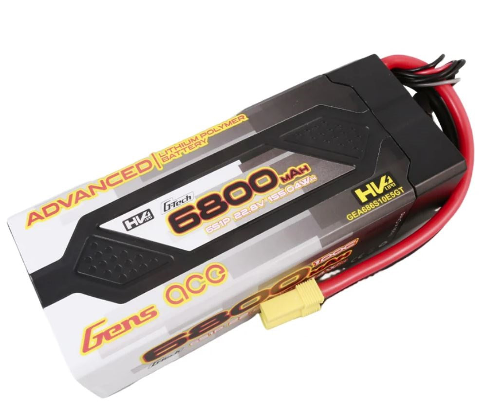 GENS Ace Accu lipo Advanced G-Tech 22.8v 6800mAh 100C EC5 GEA686S10E5GT