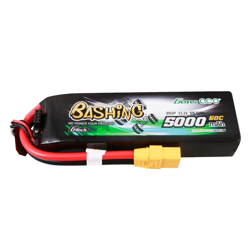 Gens Ace G-Tech 11.1V 5000mAh 60C XT90 GEA503S60X9GT Lipo Battery