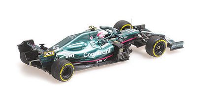 MiniChamps Aston Martin Gognizant Fórmula 1 Sebastian Vettel Baréin 2021 417210105