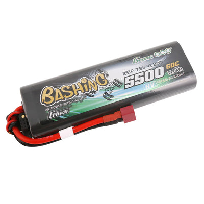 Gens Ace Accu lipo Bashing G-Tech 7.6v 5500mAh 60C DEAN