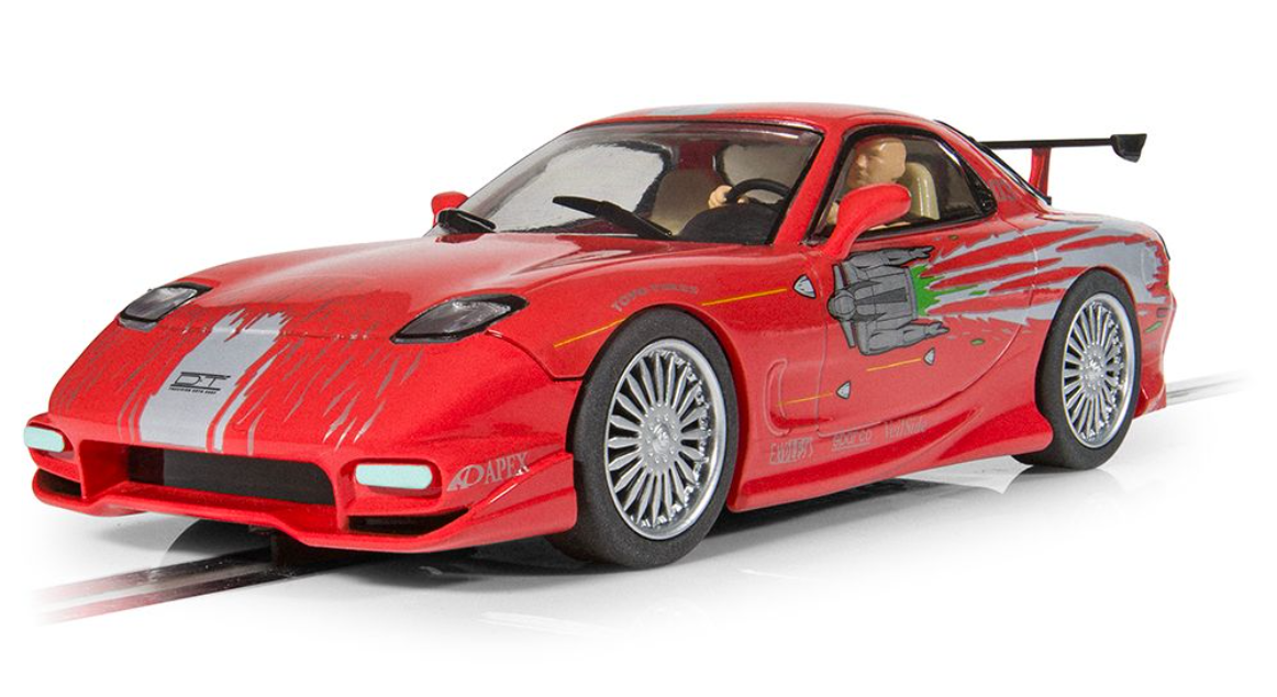 Scalextric Car Mazda RX7 Dom Toretto The Fast and The Furious Standard