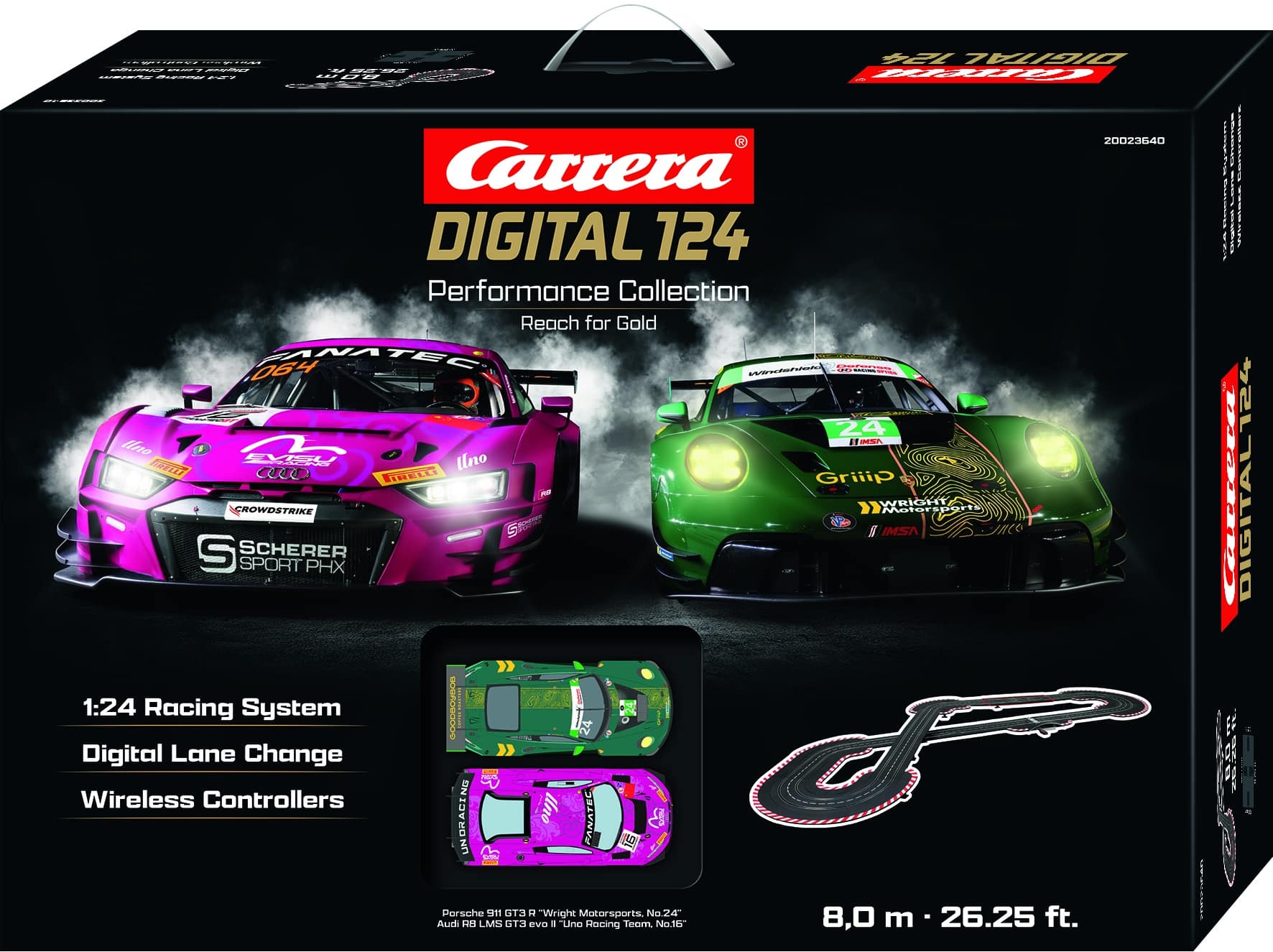Carrera Digital 124 Circuit Reach for Gold 23640