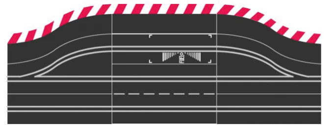 Carrera Digital Pit Lane com berma 30374