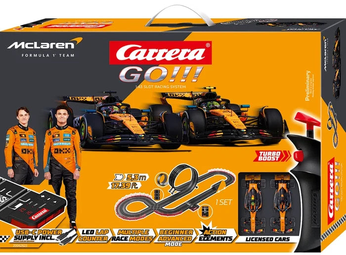 Carrera GO!!! Circuit McLaren Racing 62623