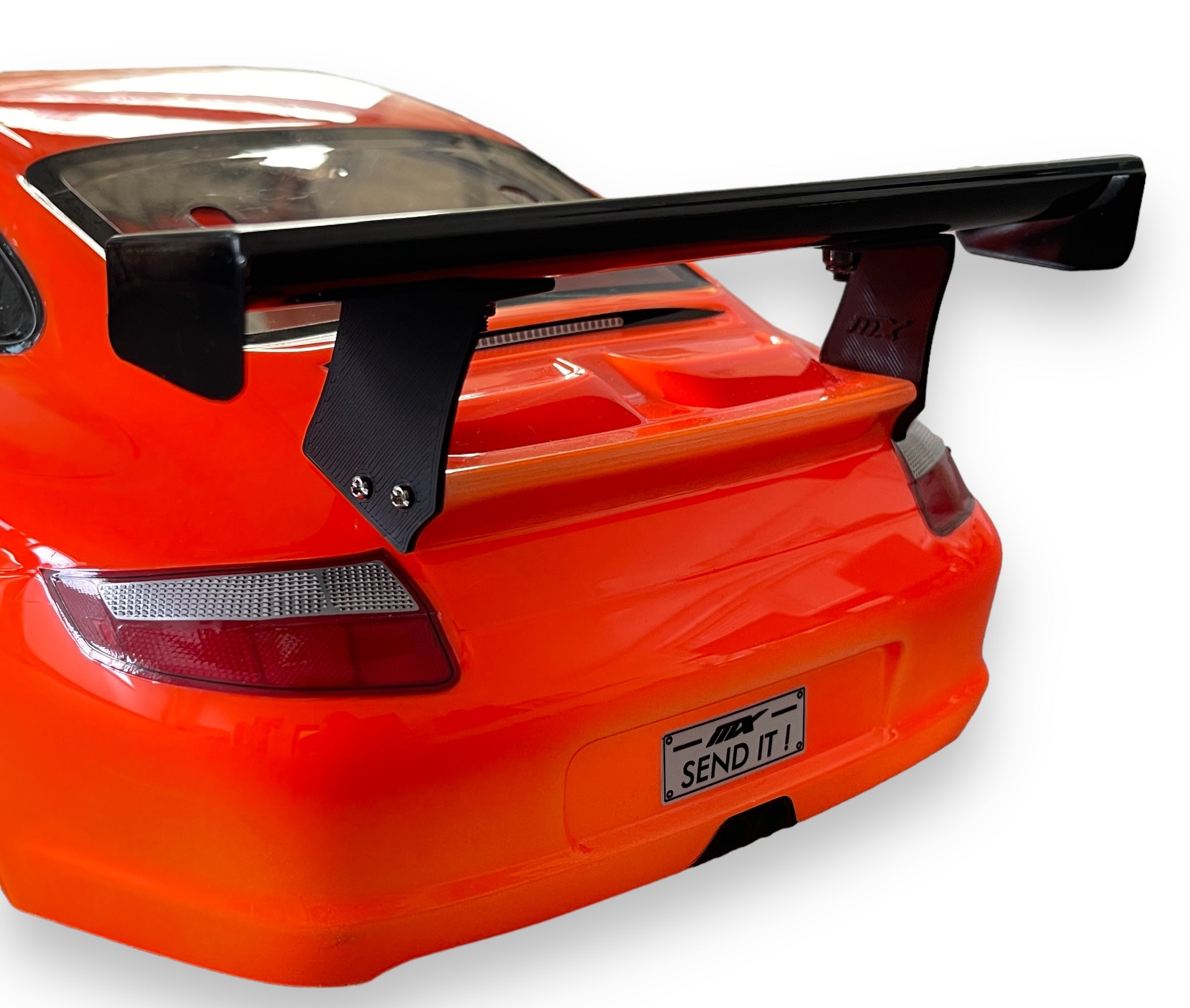 MXLR Soporte de spoiler de carrocería Tamiya Porsche 911 - 997 GT3 Cup (2Pcs) MAX-09-024