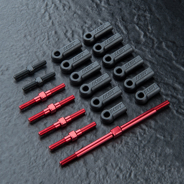 MST Set de biellettes Alu + Rotules (19Pcs) 210739