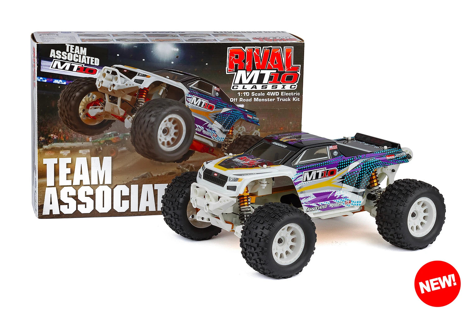 Team Associated Monster RIVAL MT10 Classic 4WD KIT 20519